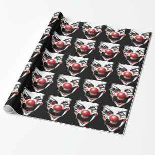 Papier Cadeau Clown mauvais