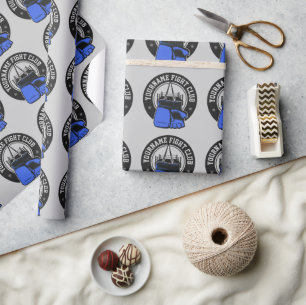 Papier Cadeau Club de combat mixte d'arts martiaux MIXED MARTIAL