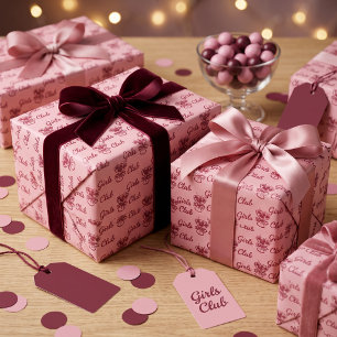 Papier Cadeau Club de filles