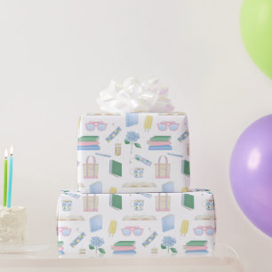 Papier Cadeau Club du livre côtier, Challenge de lecture d'été