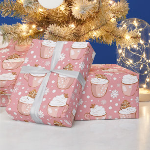 Papier Cadeau Coca-Cola de Noël et pain d'épice Cookies
