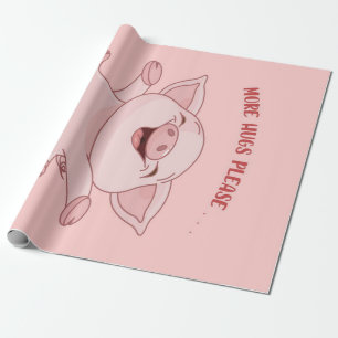 Papier Cadeau Cochon mignon Cadeau Pour Hommes Femmes Cochon