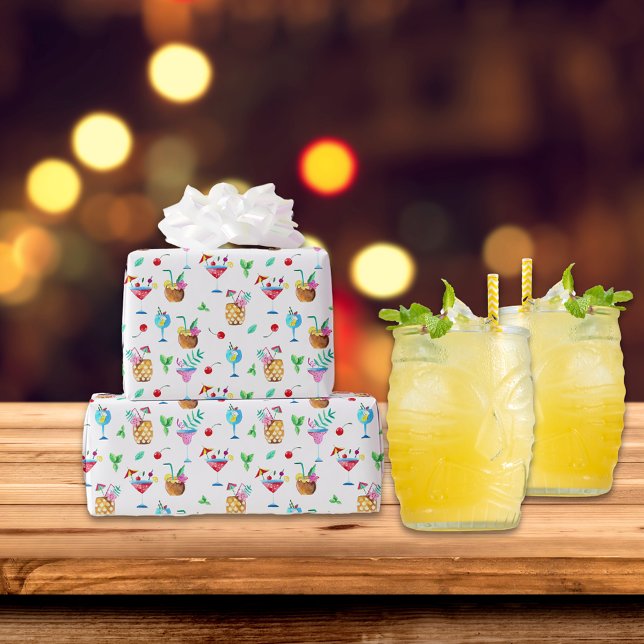 Papier Cadeau Cocktail party cadeau (Créateur téléchargé)