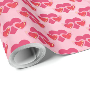 Papier Cadeau Cœur