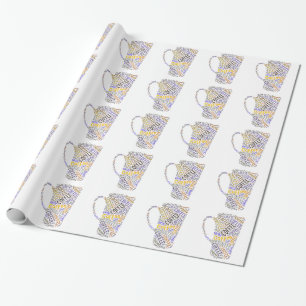 Papier Cadeau Coffee Mug Word Art