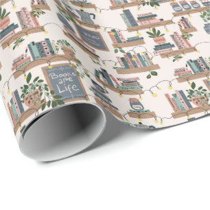 Papier Cadeau Coin lecture Hygge Cozy