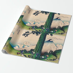 Papier Cadeau Col de Mishima dans la province de Kai par Katsush