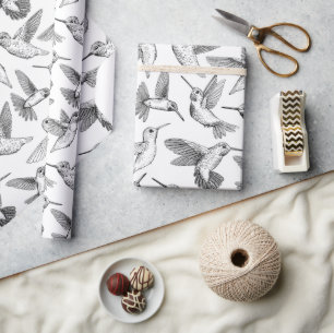 Papier Cadeau Colibri