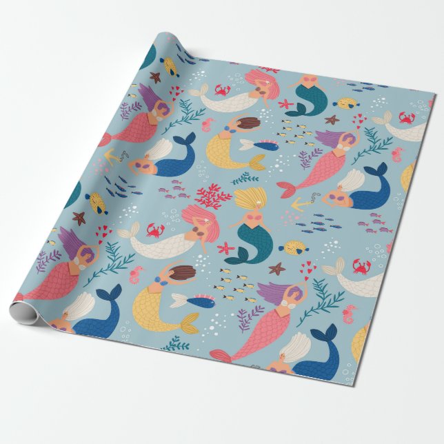 Papier Cadeau Collecte de sirènes (Déroulé)
