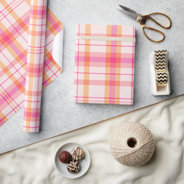 Papier Cadeau Collection classique de Noël Plaid (Artisanat)