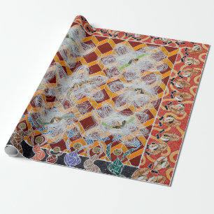 Papier Cadeau Collection de chefs-d'oeuvre en toile peinte sur c