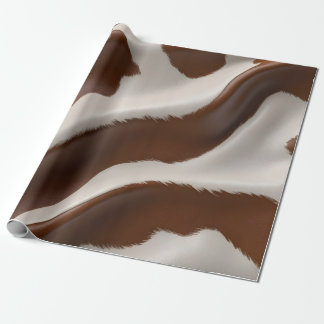 Papier Cadeau Collection élégante en faux cuir de vache de luxe