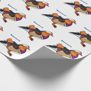 Papier Cadeau Colorful mandarin duck