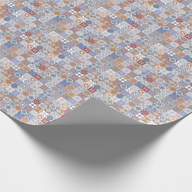 Papier Cadeau Colorful Moroccan (Coin)