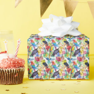 Papier Cadeau Colorful Watercolor