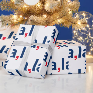 Papier Cadeau Comma La kamala drôle prononciation patriotique