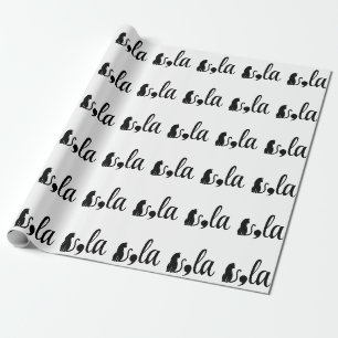 Papier Cadeau Comma La Kamala Harris - maman chat pour Kamala