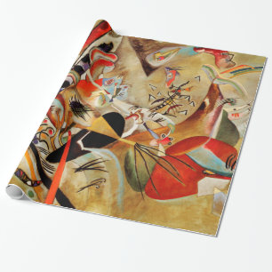 Papier Cadeau Composition de Kandinsky Abstrait