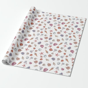 Papier Cadeau Composition de série de peinture à l'aquarelle sou