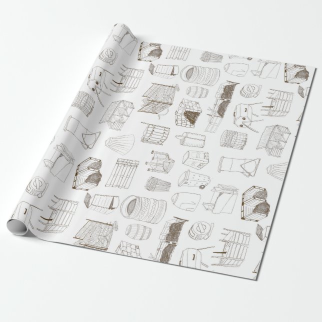 Papier Cadeau Compostage (Déroulé)