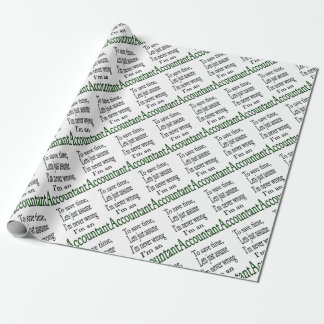 PAPIER CADEAU COMPTABLE
