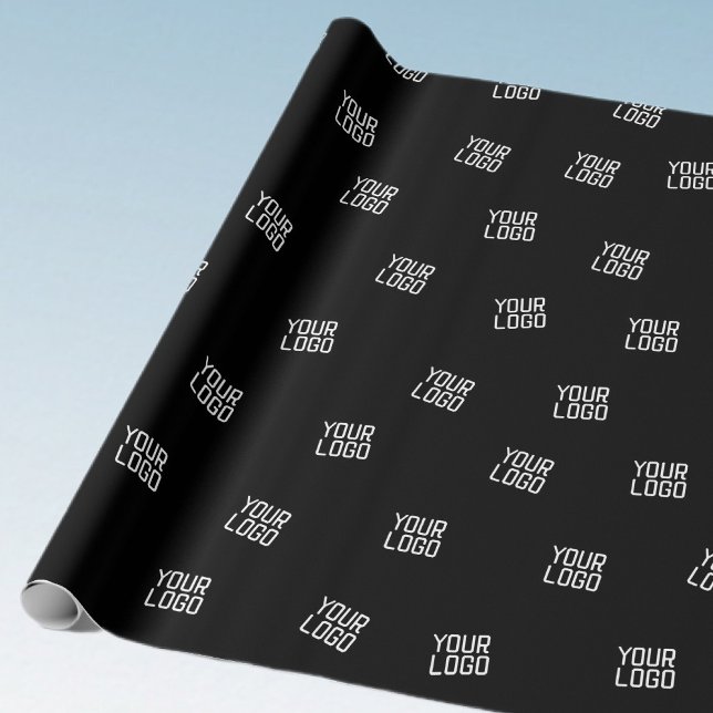 Papier Cadeau Conception aléatoire, logo ou image d'entreprise (Créateur téléchargé)