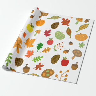 Papier Cadeau Conception automne