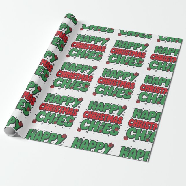 Papier Cadeau conception d'animal charmant (Déroulé)