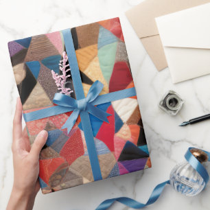 Papier Cadeau Conception de courtepointe folle