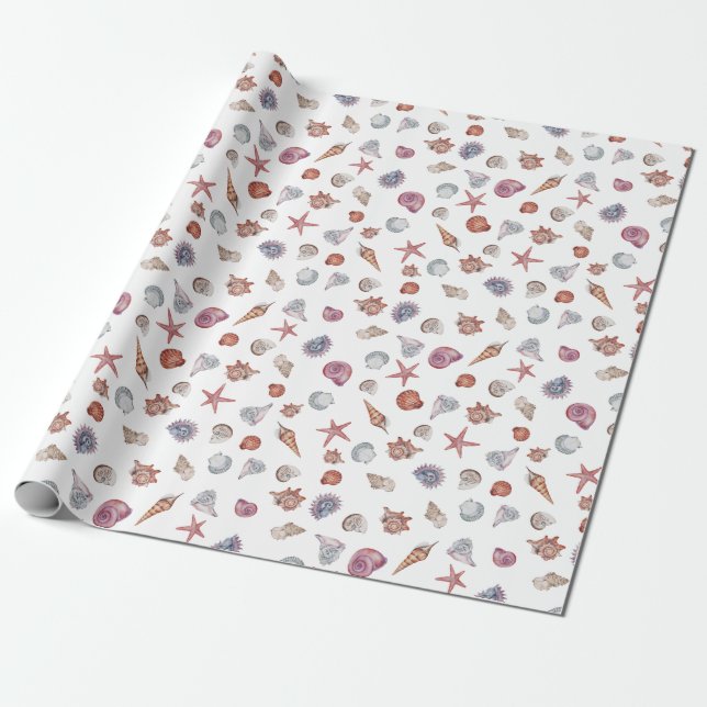 Papier Cadeau Conception de la série de composition de l'eau sou (Déroulé)