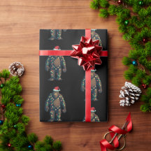 conception de Noël bigfoot yeti