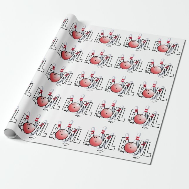 Papier Cadeau Conception de quilles (Déroulé)