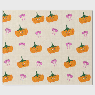 Papier Cadeau Conception mignonne d'Halloween,
