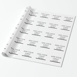 Papier Cadeau Concevez le logo en fonction du client