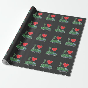 Papier Cadeau Conducteur de recyclage des ordures pour les enfan