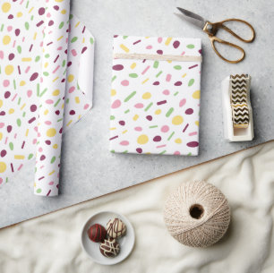 Papier Cadeau Confetti.