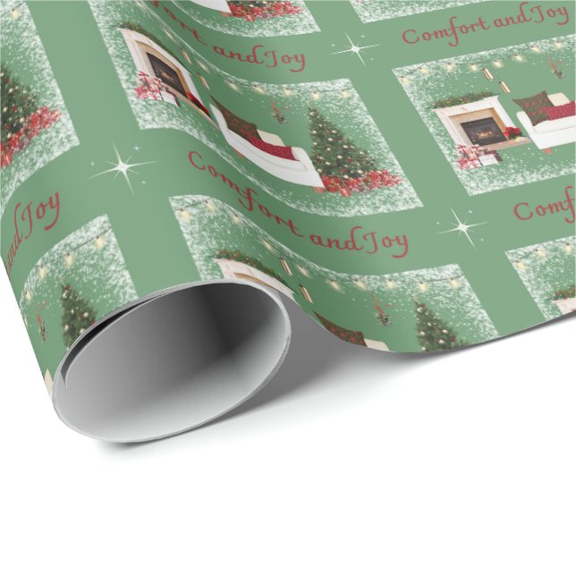 Papier Cadeau Confort et joie Fauteuil Star (Coin rond)