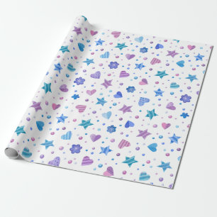 Papier Cadeau Conte de fée congelée Ice Princess Anniversaire