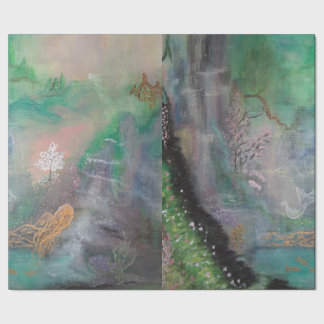 Papier Cadeau Conte de fées décoratif de papier d'emballage