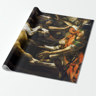 Papier Cadeau Conversion du Caravaggio en route pour Damas