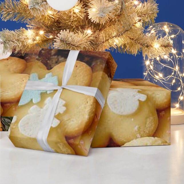 Papier Cadeau Cookies à sucre (Vacances)