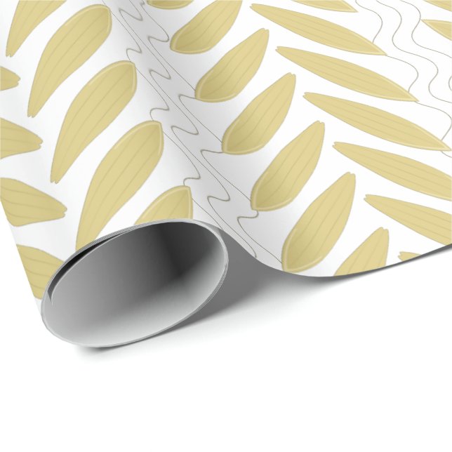 Papier Cadeau Cool de planches de surf en bois (Coin rond)