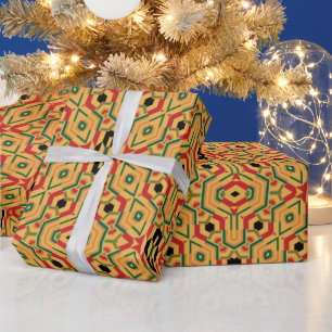 Papier Cadeau Cool Moderne Kente Design