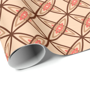Papier Cadeau Copie atomique moderne de la moitié du siècle -