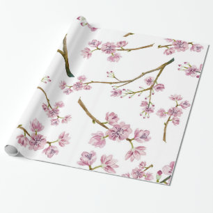 Papier Cadeau Copie de fleurs de cerisier de Sakura