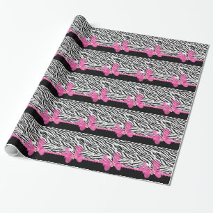 Papier Cadeau Copie de zèbre