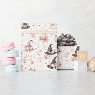 Papier Cadeau Coquette Halloween épouvantable
