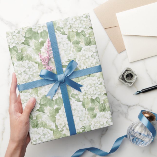 Papier Cadeau Coral de plage d'Aloha Tropical (Cadeaux)