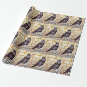 Papier Cadeau Corbeau