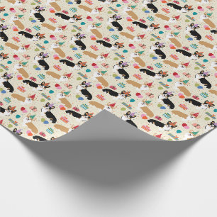 Papier Cadeau Corgi Birthday Dogs Wrapper Paper